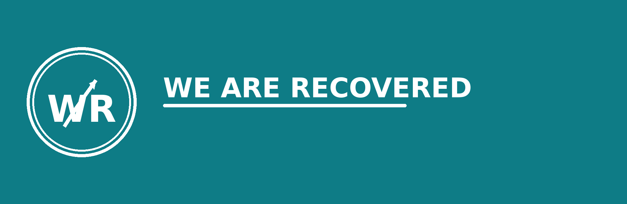 We Are Recovered